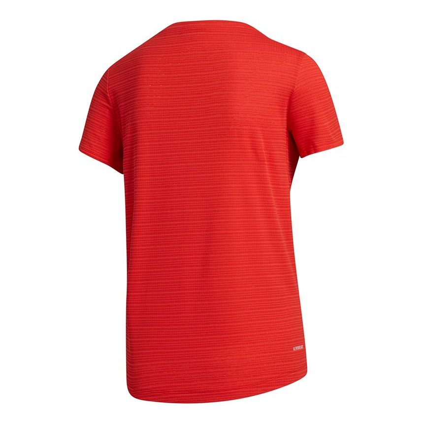 (WMNS) adidas Comfortable Breathable Training T-Shirt Asia Sizing 'Red' GP3968