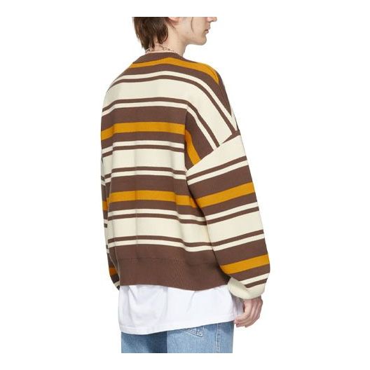 Drew House Ssense Exclusive Scribble Sweater 'Brown' DR-SS22-173
