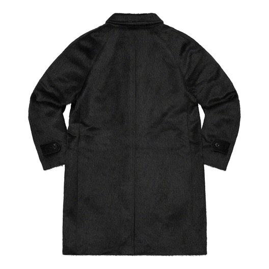Supreme Alpaca Overcoat 'Black' SUP-FW21-336