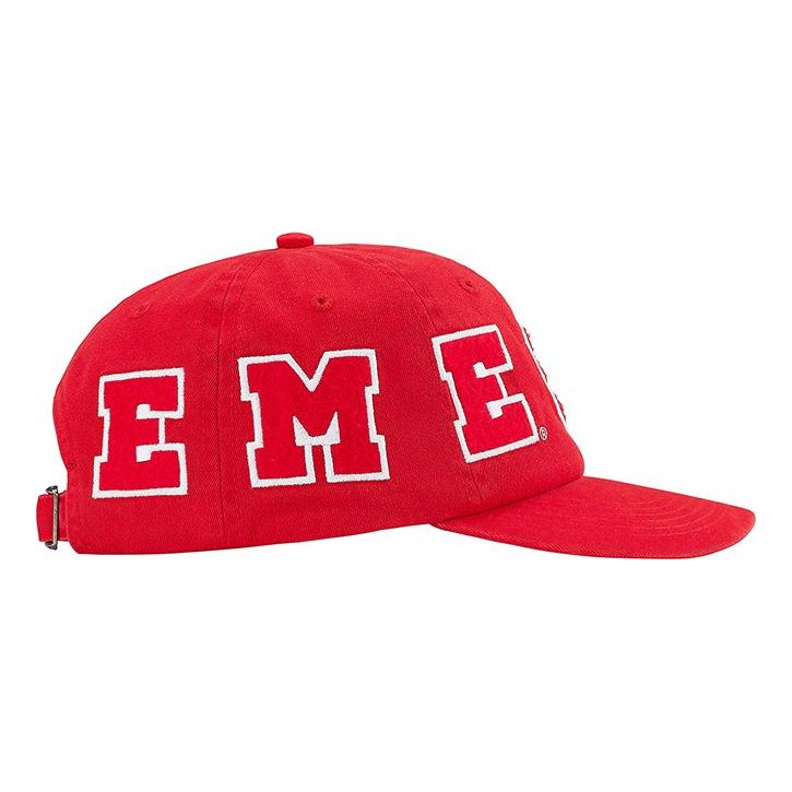 Supreme Spellout 6-Panel 'Red White' SUP-SS21-554