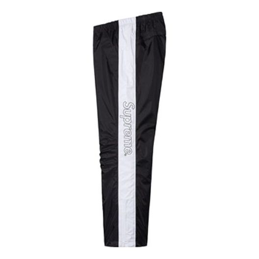 Supreme Taped Seam Pants 'Black White' SUP-SS19-201