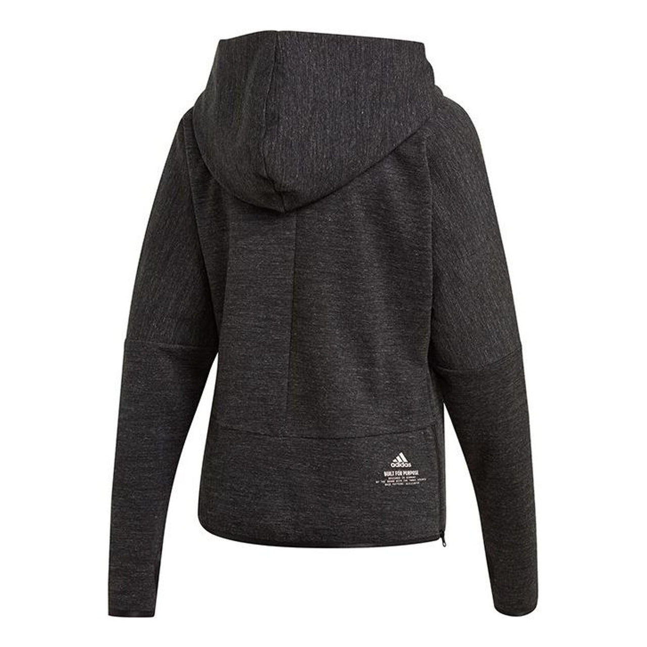 (WMNS) adidas Training Hooded Jacket Asia Sizing 'Black' GU2080