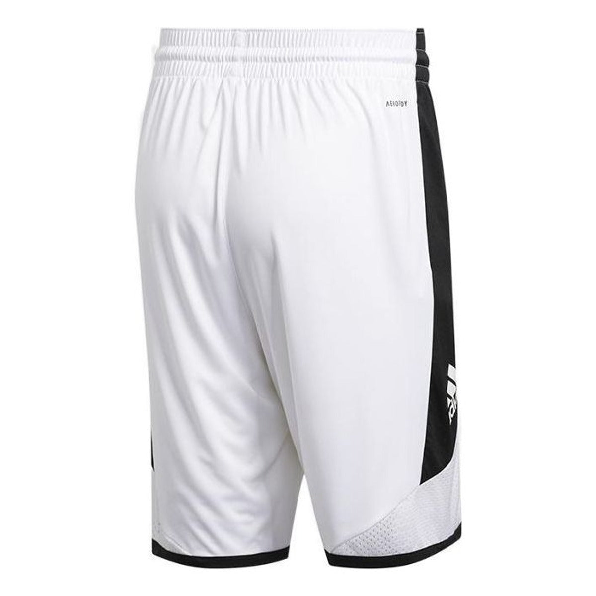 adidas Quick-Dry Basketball Shorts Asia Sizing 'White Black' GC8081