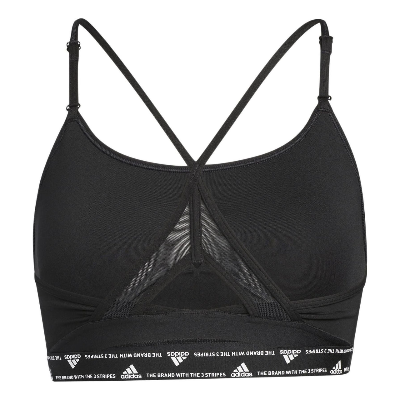 (WMNS) adidas Aeroreact Training Light-Support Bra Asia Sizing 'Black' HB9884