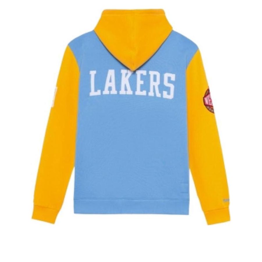 Mitchell & Ness x NBA HWC Night Fleece Hoodie 'Minneapolis Lakers' FPHD5378-MLAYYPPPLTBL