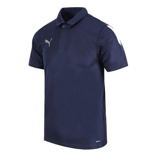 PUMA Team Liga Sideline Polo Shirt 'Navy' 658925-06