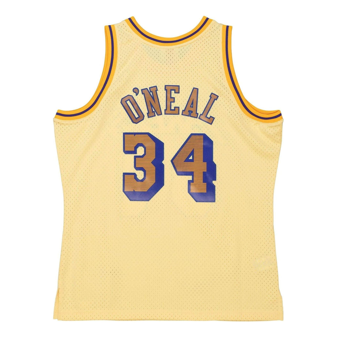 Mitchell & Ness x NBA LA Lakers 1996-97 Space Knit Swingman Jersey 'Shaquille O'Neal 34' SMJYLF19119-LALYELL96SON