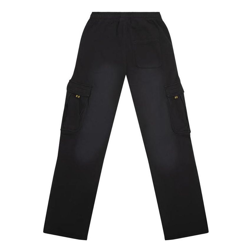 Drew House Oversized Cargo Sweatpant 'Fade Black' DR-FW22-107