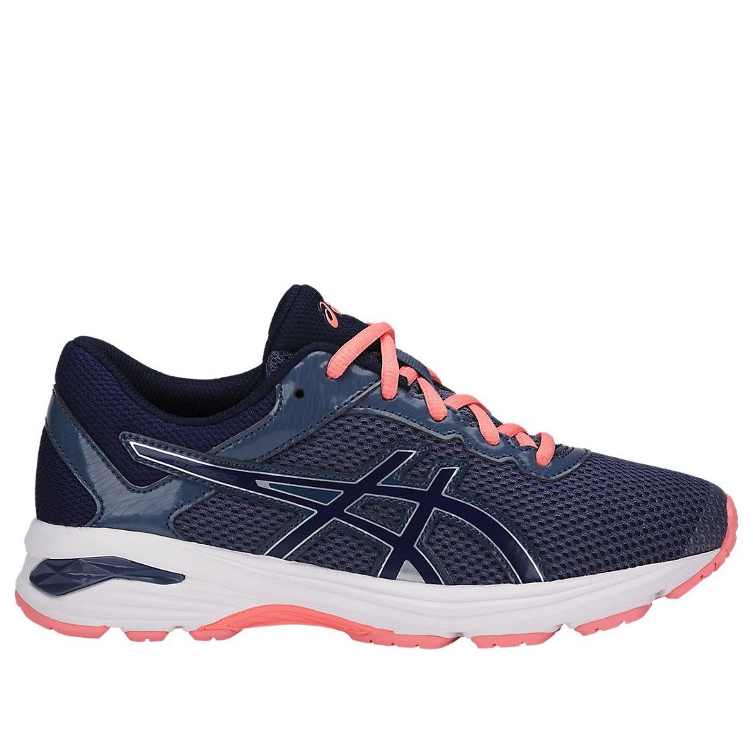 (GS) ASICS GT-1000 6 Sneakers 'Smoke Blue/Begonia Pink' C740N-5649