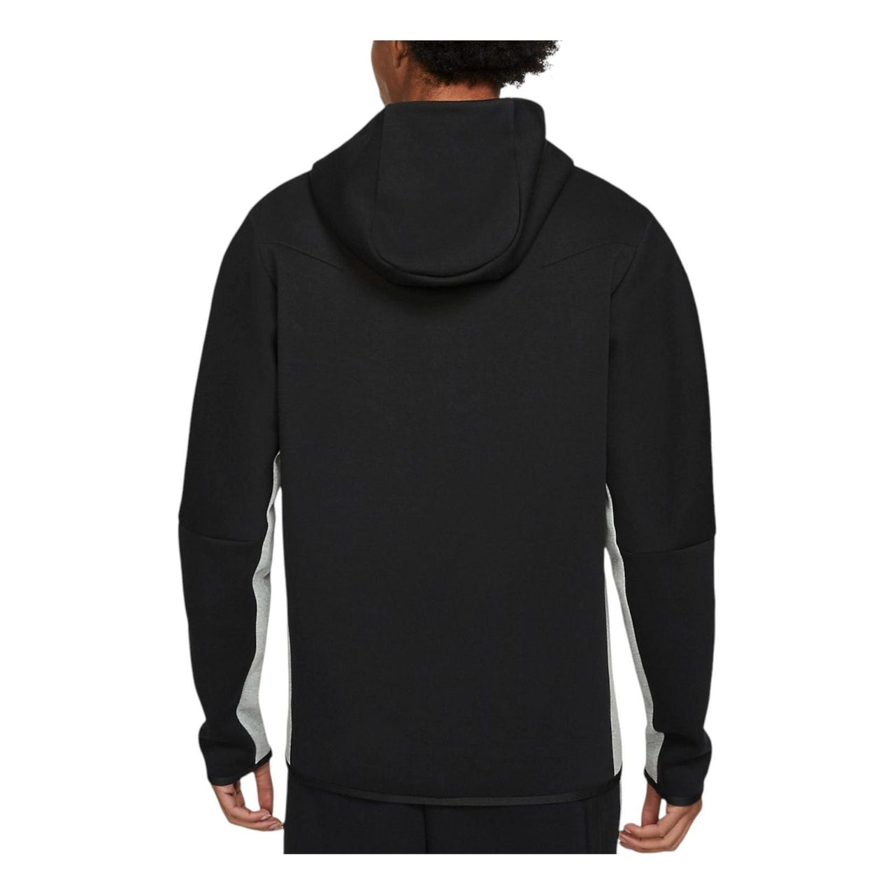 Nike Tech Fleece Full-Zip Hoodie 'Black Dark Grey Heather' CU4489-016
