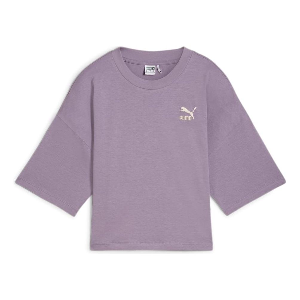 (WMNS) PUMA Better Classics T-shirt 'Pale Plum' 624226-30
