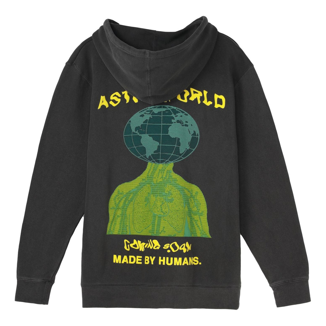 Travis Scott Cactus Jack Astroworld Washed Hoodie 'Black' TC-386