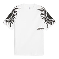 PUMA x PLEASURES Graphic T-shirt 'White' 625195-02