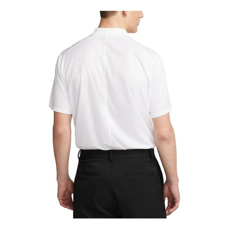 Nike Golf Dri-Fit Victory+ Jacquard Polo Shirt 'White' DV8537-100