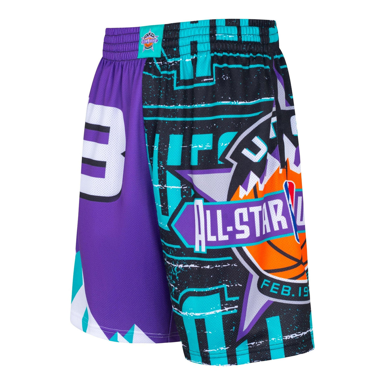 Mitchell & Ness x NBA Jumbotron 3.0 Shorts 'All-Star 1993' PSHR4984-ASG93PPPMTWH