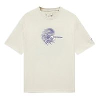 Li-Ning Counterflow Graphic T-shirt 'Creamy White' AHSS885-2