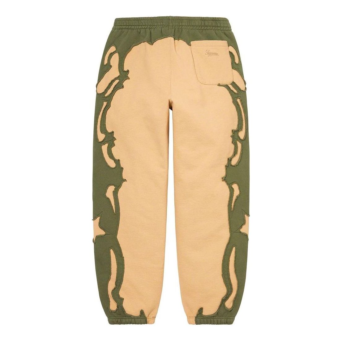 Supreme Western Cut Out Sweatpants 'Tan Green' SUP-SS23-220
