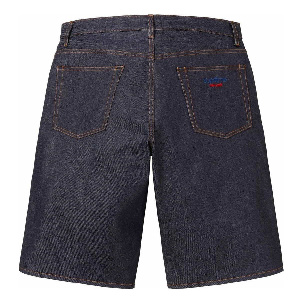 Supreme Rigid Baggy Selvedge Denim Short 'Navy' SUP-SS24-137