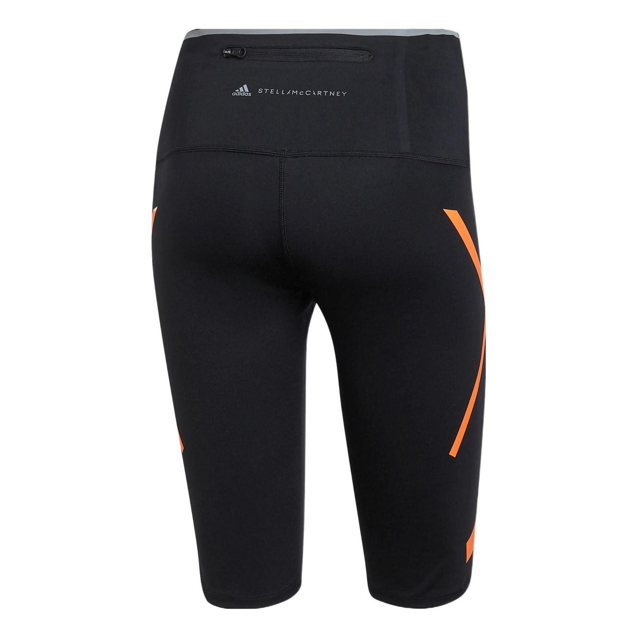 (WMNS) adidas by Stella McCartney TruePace Short Running Tights Asia Sizing 'Black Orange' HB6082