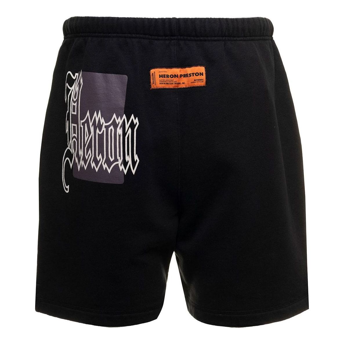 HERON PRESTON FW222 Knee Length Cargo Shorts 'Black' HMCI011F22JER0011009