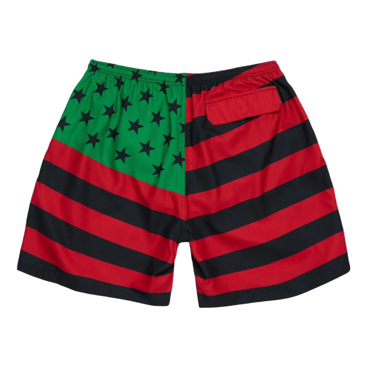 Denim Tears Flag Swim Trunks 'Red Black Green' SS26BSW13832377