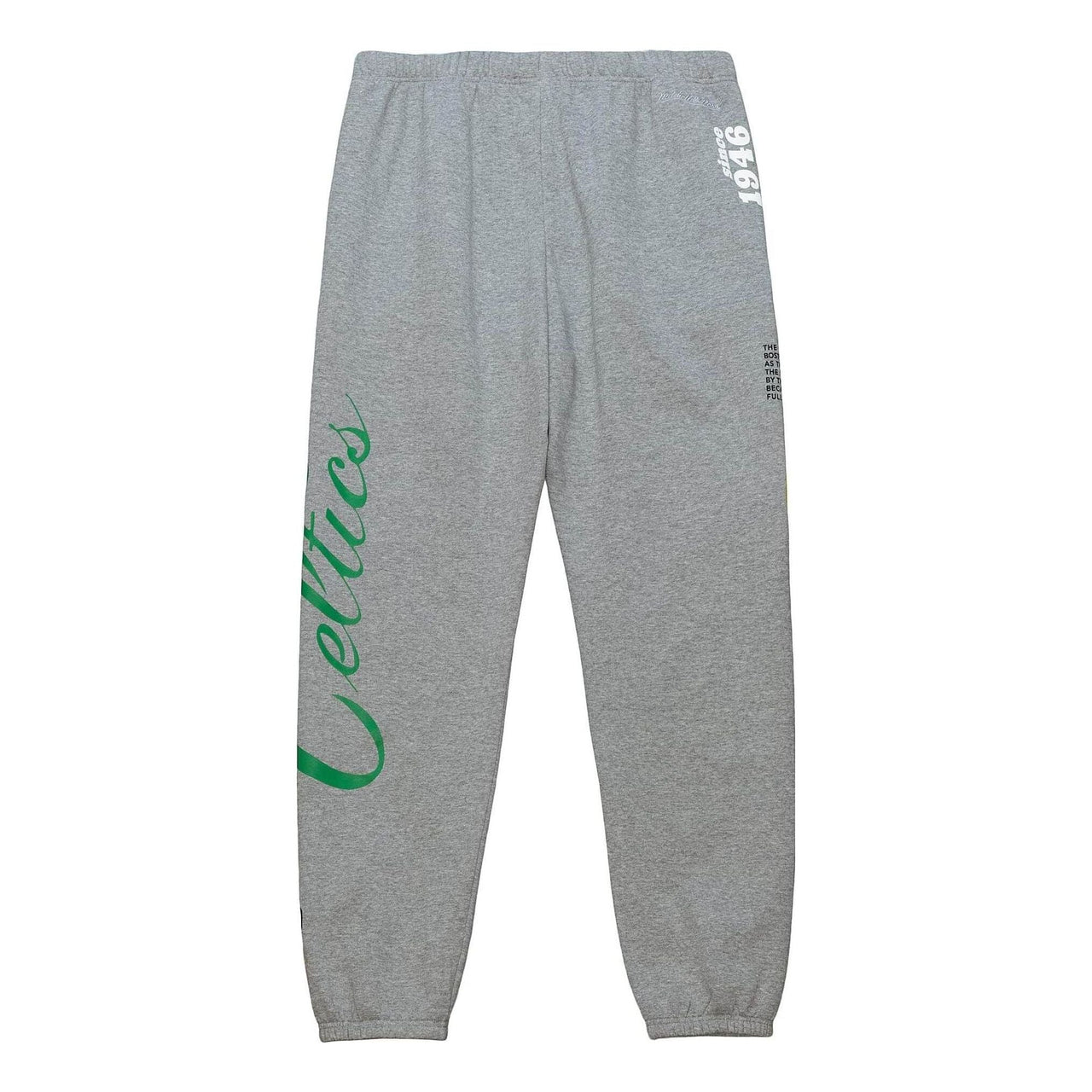 Mitchell & Ness x NBA Team Origins Fleece Pants 'Boston Celtics' PSWP4850-BCEYYPPPGYHT