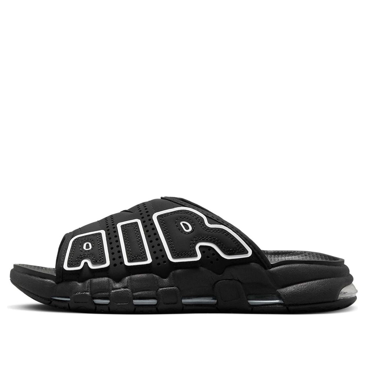 (WMNS) حذاء Nike Air More Uptempo Slide 'OG Black White' FD5983-001