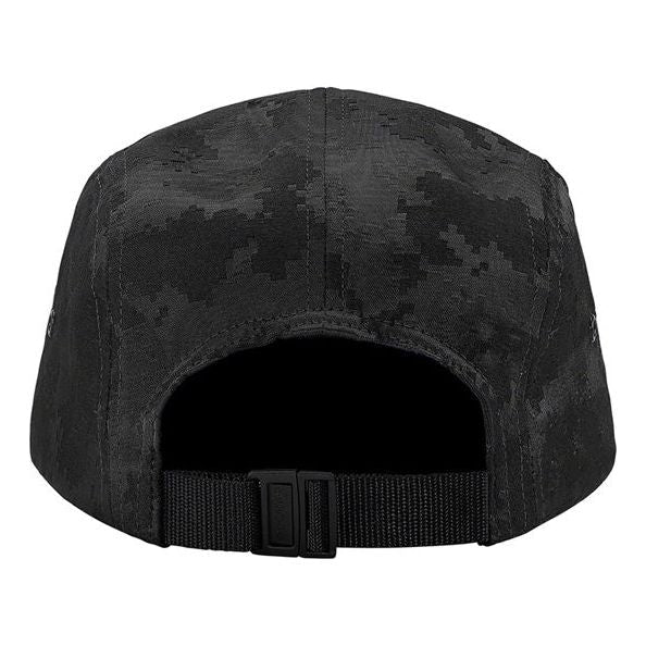 Supreme Satin Digi Camo Camp Cap 'Black Grey White' SUP-SS20-668