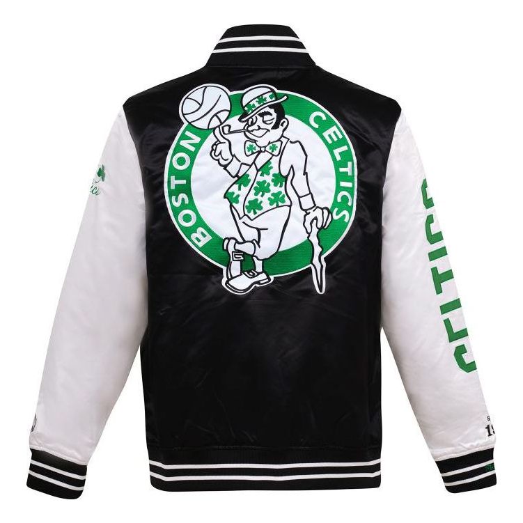 Mitchell & Ness x NBA Team Origins Varsity Satin Jacket 'Boston Celtics' OJBF4854-BCEYYPPPBKWH