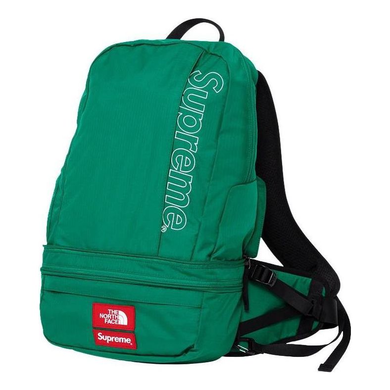Supreme x The North Face Trekking Convertible Backpack And Waist Bag 'Green Red' SUP-SS22-755