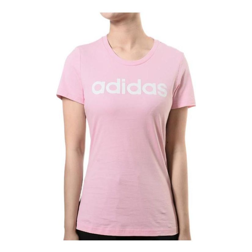 (WMNS) adidas City Escape T-Shirt 'Pink White' DW7945