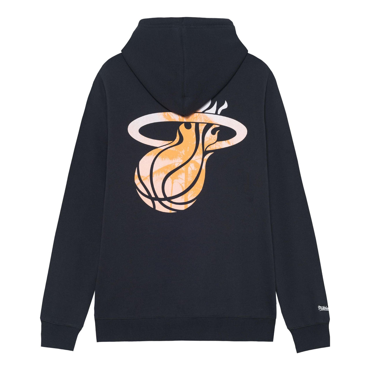 Mitchell & Ness x Nicky Jam Cityscape Hoodie 'Miami Heat' FPHD5283-MHEYYPPPBLCK