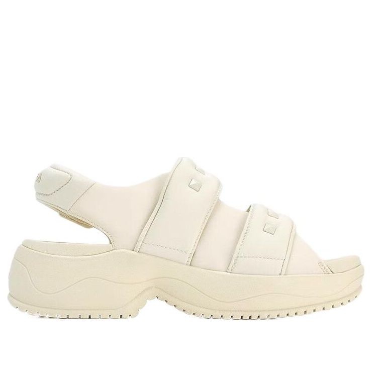 (WMNS) FILA Puff Sandal 'White' F12W321401FOM