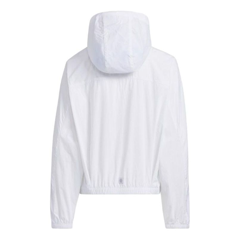 (GS) adidas x SEEBIN Graphic Woven Jacket 'White' IN3260