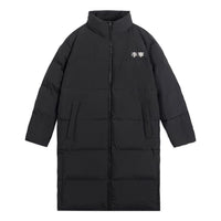 Li-Ning Graphic Long Down Jacket 'Black' AYMS319-2