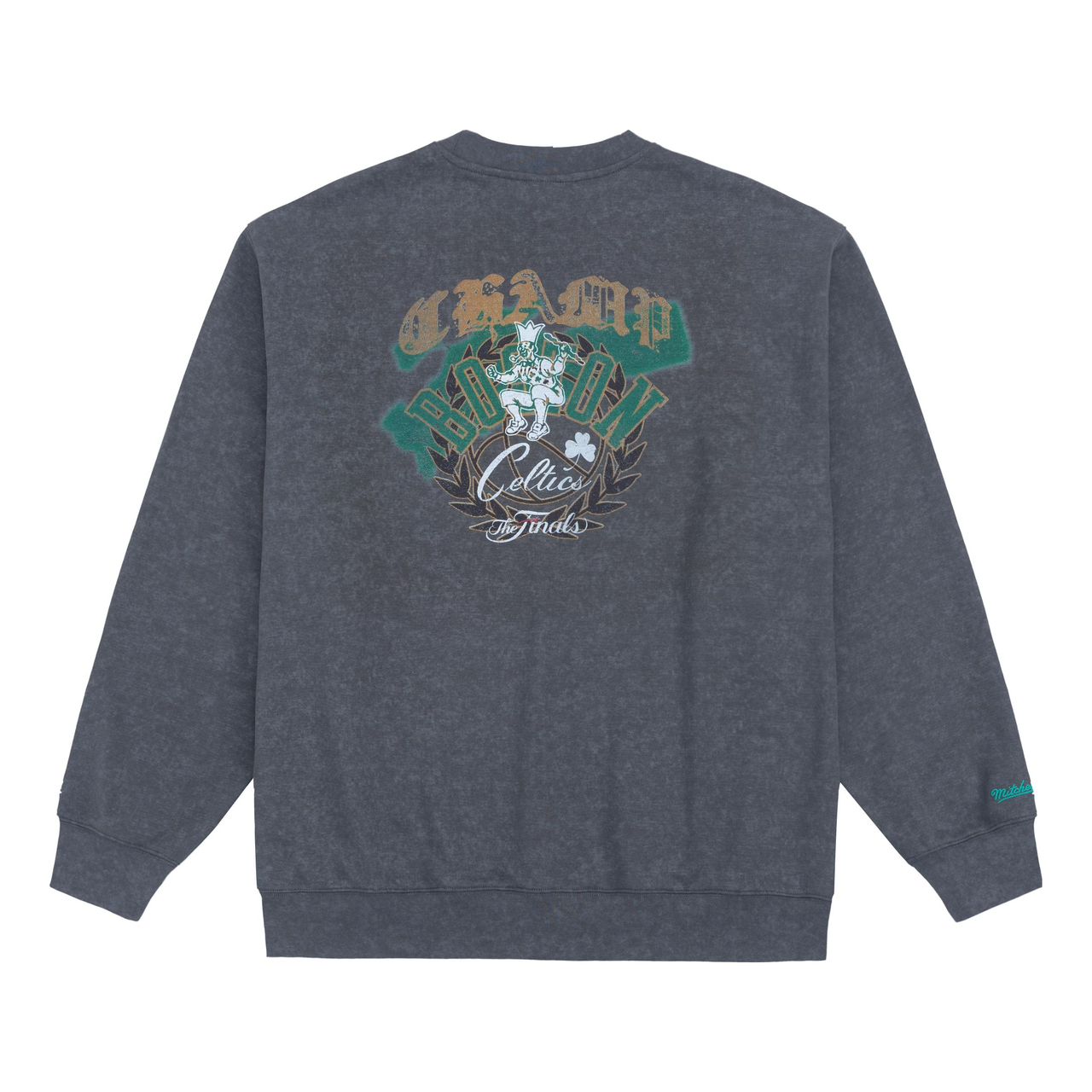 Mitchell & Ness x NBA Boston Celtics Small Logo Sweatshirt 'Grey' MNJYFWHD23093002