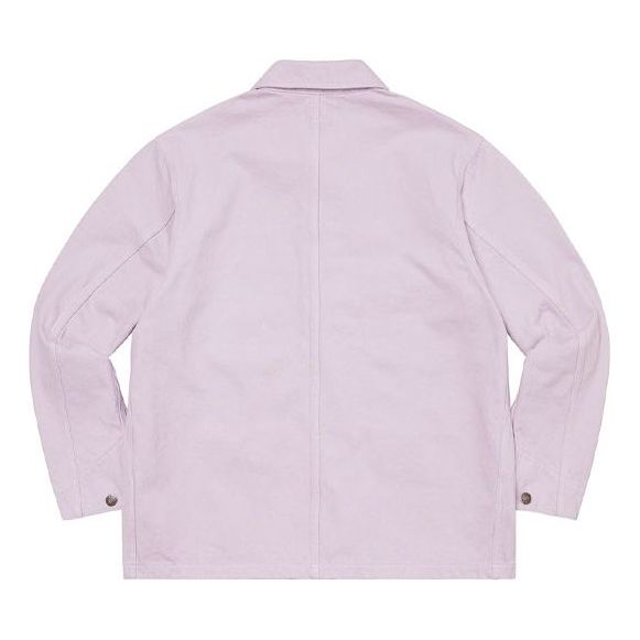 Supreme Denim Chore Coat 'Pink' SUP-SS22-626