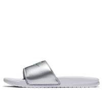 (WMNS) Nike Benassi JDI Slide 'White Wolf Grey' 343881-107