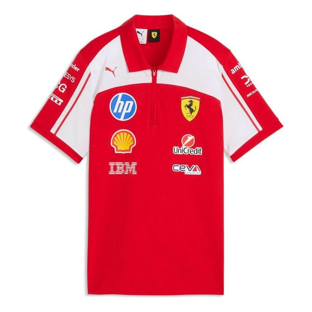 (WMNS) PUMA x Scuderia Ferrari Replica Polo 'PUMA Red' 713835-01