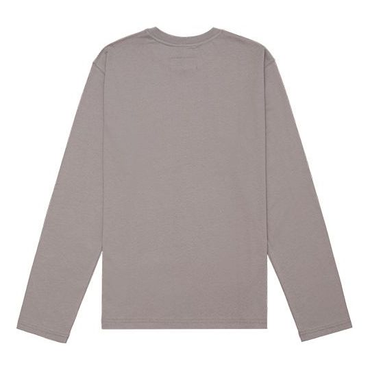 A-COLD-WALL* Diffusion Graphic Long Shirt Tee 'Mid Grey' ACWMTS087-MIDGRE