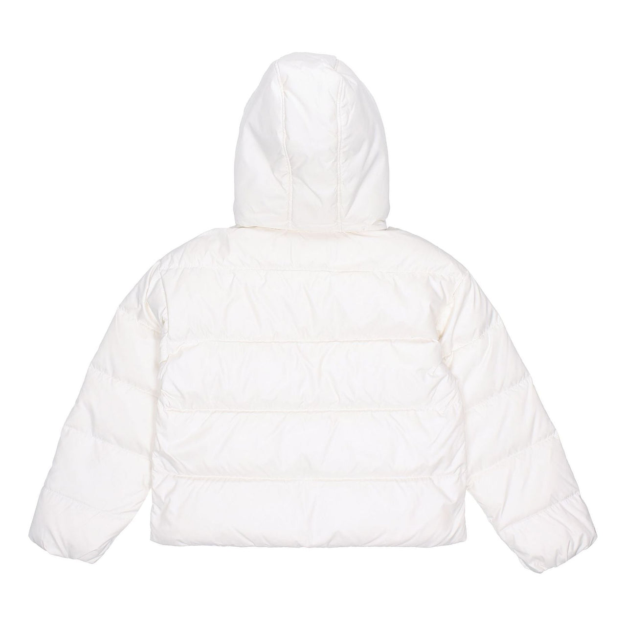 (WMNS) Converse Short Down Textile Jacket Asia Sizing 'White' 10021998-A02