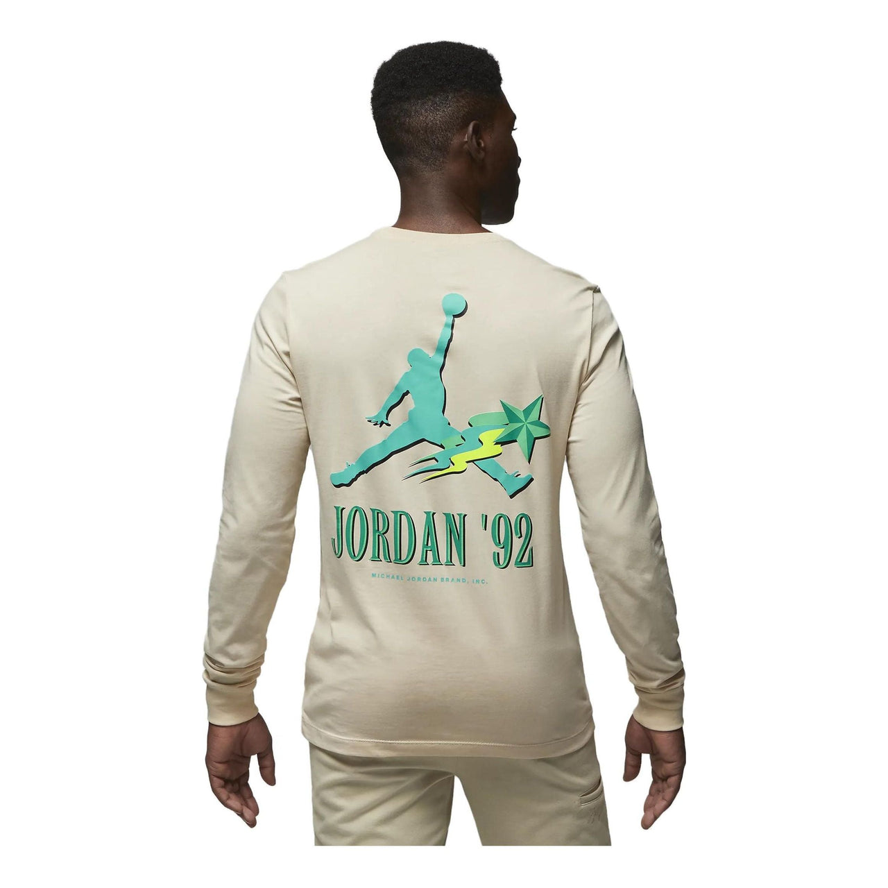 Air Jordan '92 Long Sleeve T-shirt 'Beige' DV1469-219
