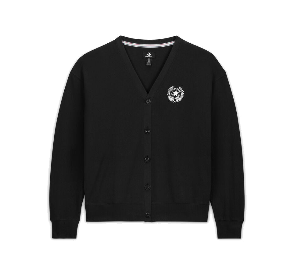Converse Retro Cardigan Asia Sizing 'Black' 10026000-A01