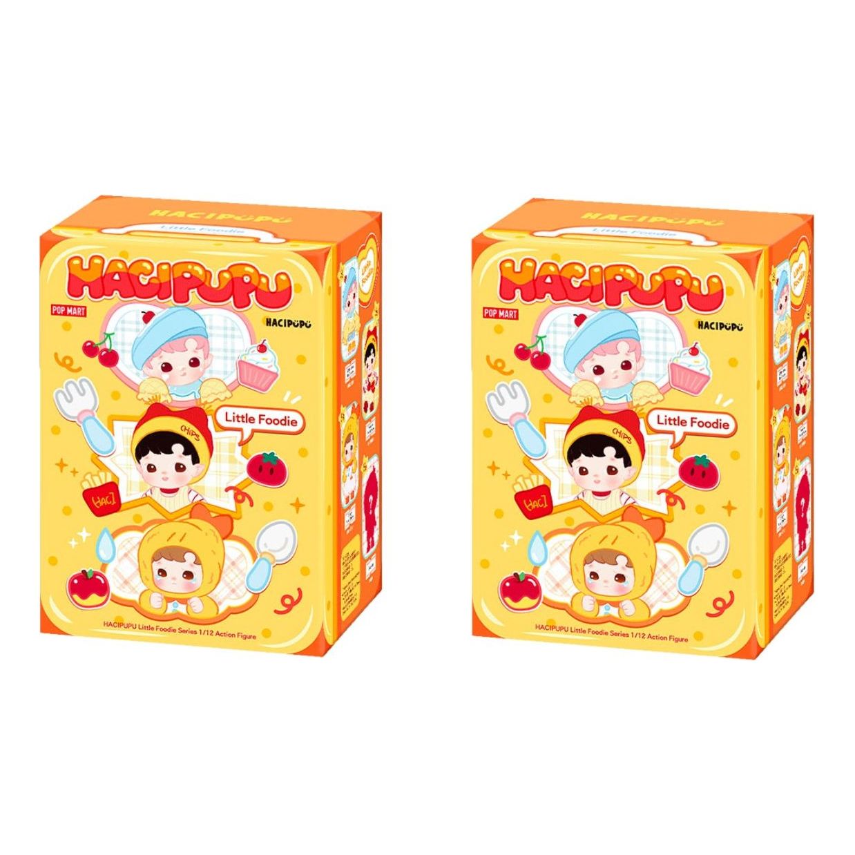Pop Mart Hacipupu Little Foodie 1/12 Action Figure Sealed Case (2 Blind Boxes) PPMT-2511-0027-1005484654