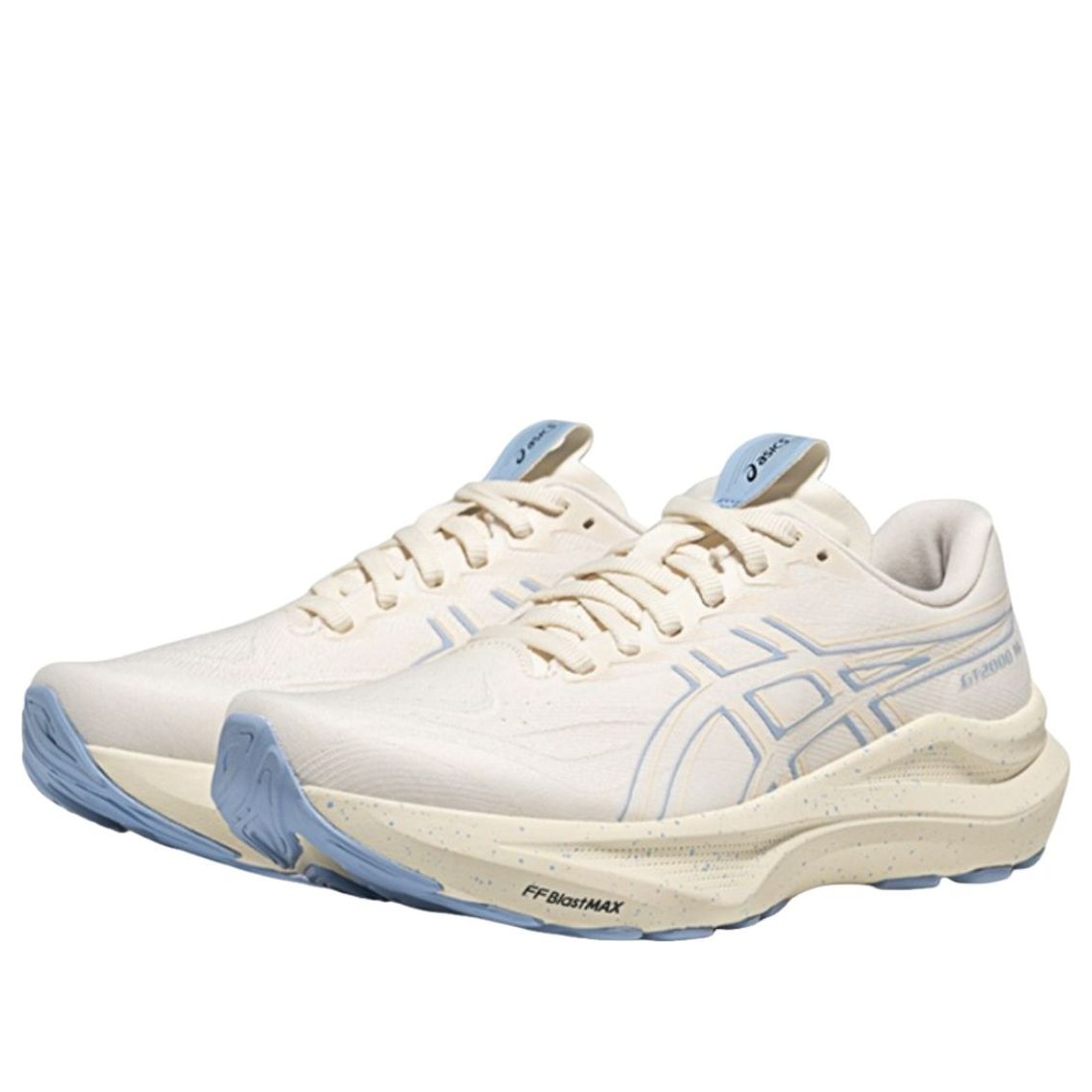 (WMNS) ASICS GT-2000 14 'Cream Light Sapphire' 1012C029-100