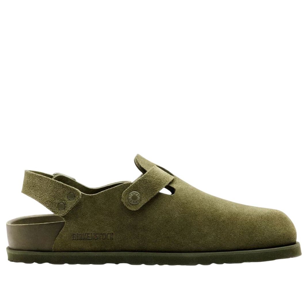 Birkenstock 1774 lV Tokio Suede Sandals 'Moss Green' 1026377
