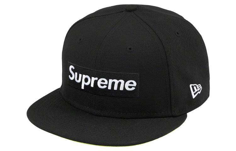 Supreme No Comp Box New Era 'Black White' SUP-FW21-023