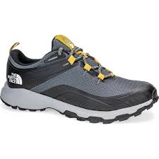 THE NORTH FACE Cragmont Waterproof Hiking Shoes 'Black Grey Yellow' 52RC-NY7