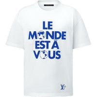 LOUIS VUITTON Graphic Cotton T-Shirt