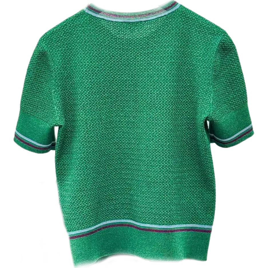 CHANEL Knitwear Women's Green
